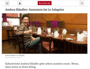 Andrea Händler im Le Salzgries